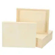 8 x 10 Inch Wooden Canvas Panels, 24pcs Unfinished Wood Craft Painting Board