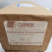 Cannon 9721-K83 Calibrated Viscometer Size 600 NEW