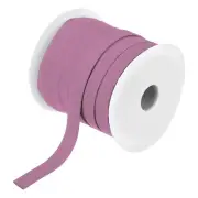 3/8 Inch Double Fold Bias Tape Continuous Bulk Bias Tape Rubber Red 25 Yards
