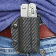 Kydex Multitool Sheath fits Leatherman WINGMAN/SIDEKICK/REBAR/REV - USA MADE