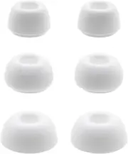 EMSea 3 Pairs of Silicone Ear Tips Earbuds Earphone Buds with Noise Reduction Hole Compatible with Airpods Pro Headphone Replacement Accessories 3 Sizes S/M/L