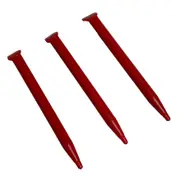 3 x Red Nintendo "NEW" 2DS XL Touch Screen Stylus Nintendo