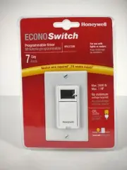 Honeywell Digital Programmable Electric Light Indoor Wall Timer Switch 120v NEW
