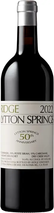 Ridge Vineyards Lytton Springs Dry Creek Valley 2022 750ml