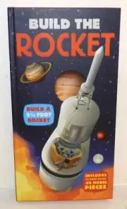 Build a Rocket Model Kit 2 1/2 Feet NEW BY SILVER DOLPHIN 88pc. 2015