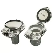 Sea-Dog 351110 Stainless Steel Flip Top Deck Fill Gas 1-1/2" Hose