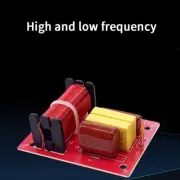 WEAH-234 80W 2 Way Speaker Frequency Divider Audio Treble Bass Crossover Fil;;b