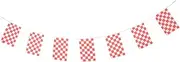WEKADRIN Racing Signal Flags Checkered Flag for Race Car Parties Sturdy Flags for Events