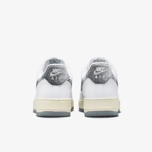 【NIKE 耐吉】Air Force 1 07 LX 男 休閒鞋 經典 AF1 嘻哈50週年 白灰(DV7183-100)