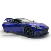 Aston Martin DBS Superleggera 1:24 Diecast Model Car Adults Men Collection Blue