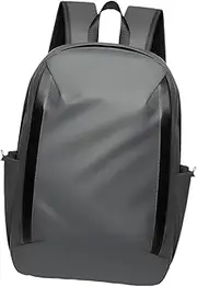 [Perfeclan] Laptop Backpack Outer Pockets Adjustable Strap Portable Travel Backpack for Men