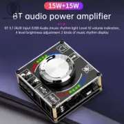 XY-D15H DC 8-24V Stereo Bluetooth Audio Power Amplifier Board Digital Amplifier
