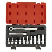 TONE 1/2" HEX SOCKET WRENCH SET H4100MP From Japan New F/S