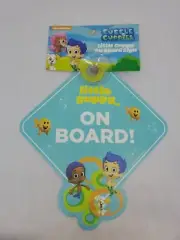 NEW Bubble Guppies Little Guppy On Board Sign For Car