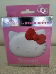 Impressions Vanity Hello Kitty Kawaii Lighted Compact Mirror 2x Magnification