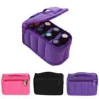Moisture-proof Essential Oils Carry Case 8-Grid Cosmetic Organizer Box Perfume