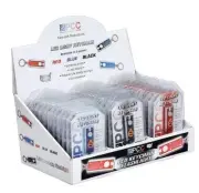 LED Keychain Flashlight 30 Piece Retail Display Box for Resale (w/Batteries) NEW