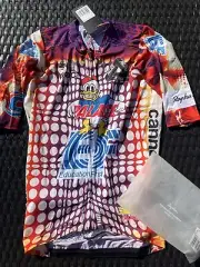 New Rapha Palace EF Pro Team Aero Cycling Jersey 2020 Giro D'Italia EF Sz Large