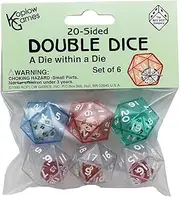 Koplow Games KOP12622 Double Dice Game Set