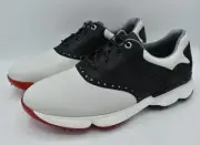 Johnston & Murphy Mens Size 9 Golf XC4 GT1 Luxe Full Grain Leather Golf Shoes