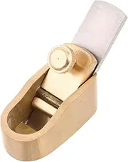 SUPVOX Mini Wood Planer: Micro Violin Thumb Planer Tool Brass Luthier Tool For Violin Making Woodworking Precision Accessories