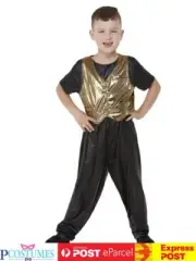 Boys 80s Hammertime Hip Hop Retro Rapper MC Hammer Vanilla Ice Costume