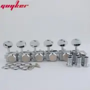 Vintage Chrome Lock String Tuners Nut Style Electric Guitar Machine Heads 1:15