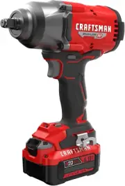 V20 RP Impact Wrench, Cordless, Brushless, High Torque, 1/2 Inch, 4Ah Battery an