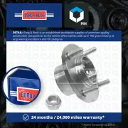 Wheel Bearing Kit fits MITSUBISHI COLT Mk6 1.1 Front 04 to 12 With ABS B&B New