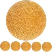 KONTONTY 6Pcs Foosball Replacement Balls Mini Table Soccer Accessories for Standard Football Tables Design for Game Activities Decorations