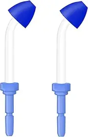 Pack of 2 YanBan Nostril Cleaner Replacement Nozzles Accessories for Waterpik Oral Irrigator WP100 WP660 WP900 WP250 WP450