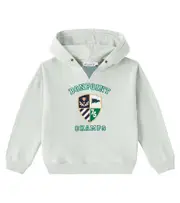 [Bonpoint] Bonpoint Felix embroidered cotton jersey hoodie Y 6 grey