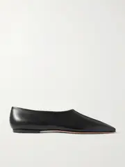 [NEOUS] NEOUS - Atlas Leather Ballet Flats - Black - IT38 IT 38 Black