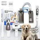6 in 1 Dog Grooming Vacuum & Dryer Kit, All 2.1L Double Cup Separator Design,...