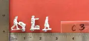 NEW PEWTER FIGURINES FOR TRAIN LAYOUT HO SCALE~C-3