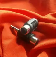 RCA (4) Female Jack to 3.5mm Mono Male New Plug Audio Adapter USA.Mono adapter
