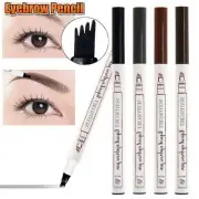 New Eyebrow Tattoo Pencil Waterproof Fork Tip Patented Microblading Ink Sketch