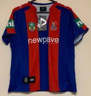 WOMENS NEWCASTLE KNIGHTS NRL JERSEY 12-18 SIZE RANGE