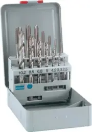Alpen Drills HSS Cobalt M3-M12 + 7 Drills Made In Austria Free Post