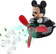 Jimtyee Car Air Fresheners Cute Cartoon Mouse Pilot Car Diffuser Rotating Propeller Automotive Air Outlet Fan Creative Car Perfume Decoration Cool Car Accessories (Men)