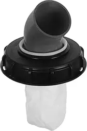 CRILSTYLEO Ibc Tote Plastic Lid with Washable Nylon Filter for Water Tanks Rainwater Collection Easy Installation Fits Ibc Tanks Prevents Debris