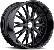 TSW MONACO Black Wheel with Painted Finish (19 x 8. inches /5 x 114 mm, 35 mm Offset)