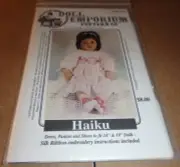 DOLL EMPORIUM PATTERN ~ HAIKU ~ DRESS PANTIES SHOES ~ FITS 19 & "24" DOLLS