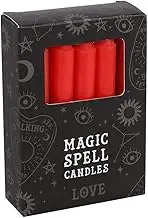 Magic Spell - Love Set of 12 Red Candles 10cm