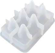 Silicone DIY Ring Cone Rack Reusable Display Stand for Resin Jewelry Crafting Easy to Clean Solid Mold for Creative Ring Holder Projects