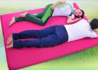 在飛比找Yahoo!奇摩拍賣優惠-(需宅配) 雙人自動充氣墊 自動充氣睡墊 睡墊 床墊 露營睡