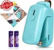 Mini Heat Bag Sealer w/ Cutter, Portable Vacuum Resealer for Snacks & Food Stora