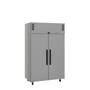 Williams Pearl - Two Door Stainless Steel Upright Storage Freezer