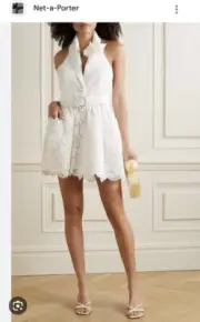 Zimmermann High Tide Tuxedo Mini dress - New With Tags-