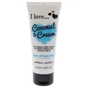 Super Soft Hand Lotion - Coconut and Cream by I Love Cosmetics for Women - 2....